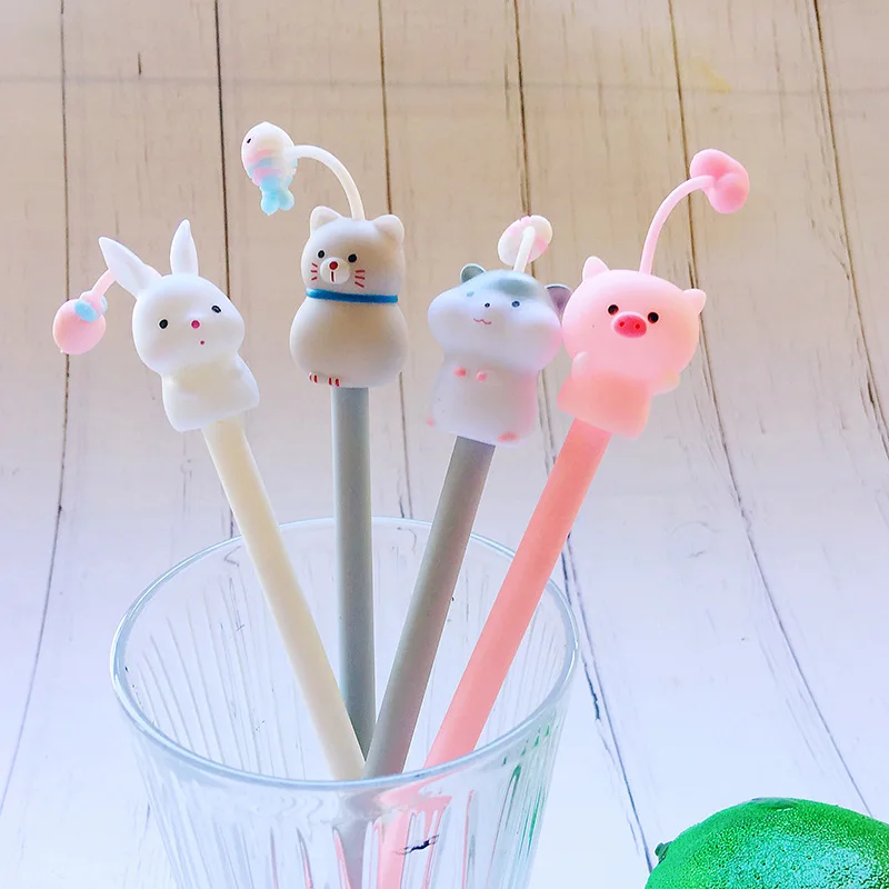 20 шт. Pet розового цвета с героями из мультфильма Свинка Пеппа силиконового геля