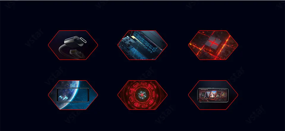 Глобальная версия,, zte Nubia Red Magic 3 S, игровой мобильный телефон 6,65 ''Snapdragon 855 Plus, сканер отпечатков пальцев, 5000 мА/ч, 27 Вт, FastCharge