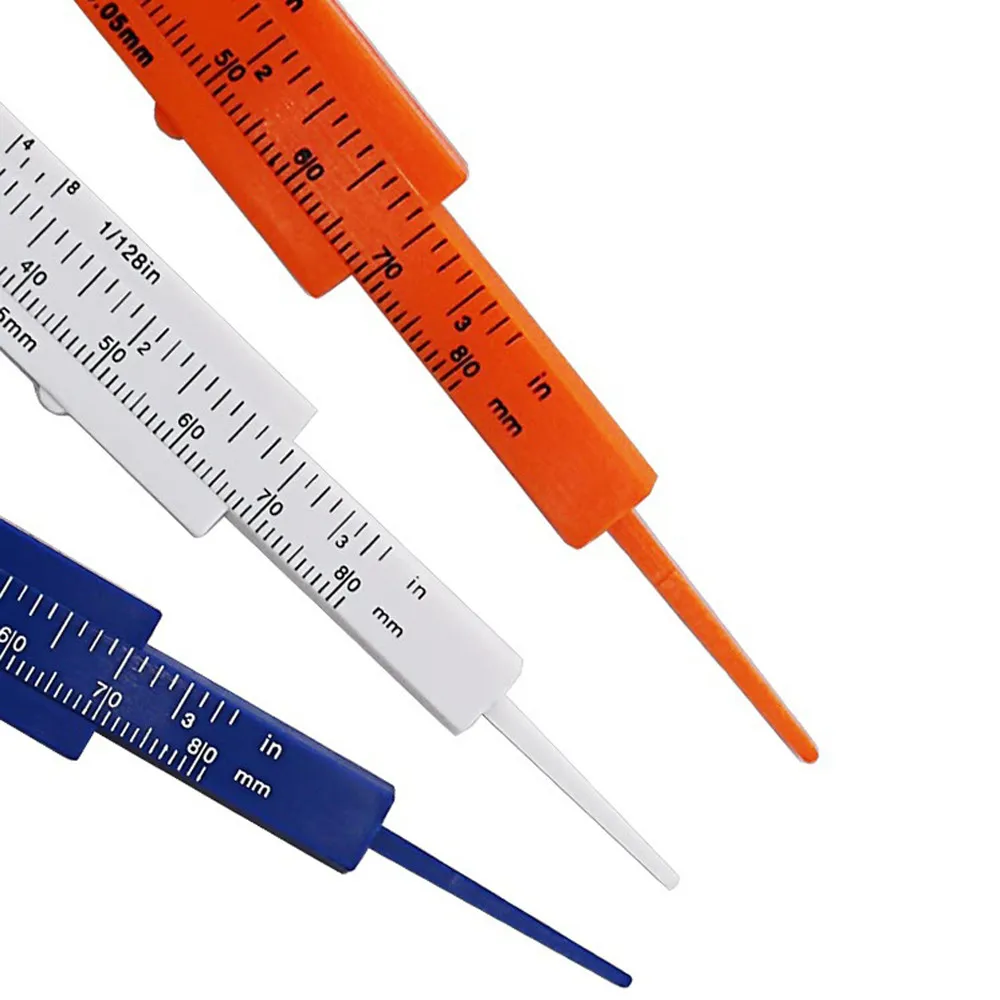 80 мм Мини измерительный инструмент пластиковый студенческий скользящий