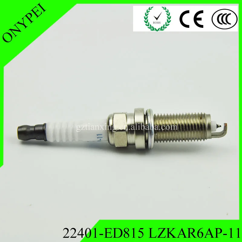LZKAR6AP 11 22401 ED815 иридиевая Свеча зажигания для Nissan Micra March Note Tiida X Trail Cube LZKAR6AP11 22401ED815|plug