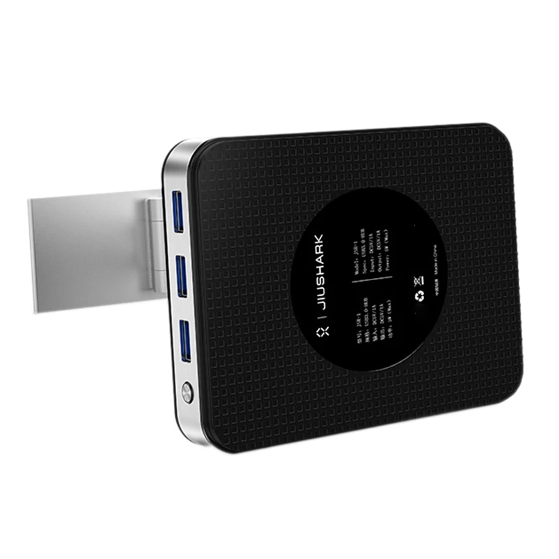 

JIUSHARK Headphone Holder,Multifunctional Headset Holder USB3.0X3 Color Light Effect RGB,E-Sports Home