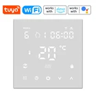 Термостат для теплого пола Tuya, Wi-Fi, совместим с Amazon Alexa и Google Home
