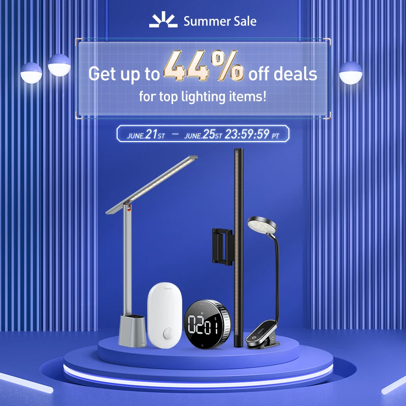 

Limited Promo Code of Baseus 2021 SUMMER Sale For You (for certain products)