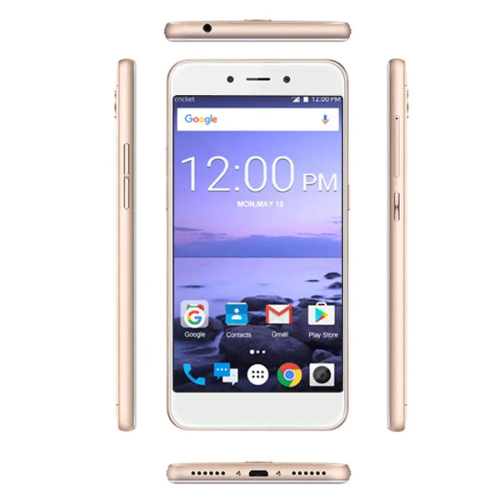 Золотой Мобильный телефон Coolpad E2, глобальная версия, 5,0 дюймов, отпечаток пальца, 2 ГБ, 16 ГБ, Четырехъядерный Смартфон Snapdragon 210, 4G - Цвет: Золотой