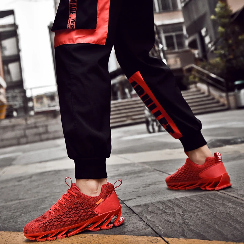 Мужская обувь дышащие сетчатые кроссовки для бега уличная спортивная фитнеса и