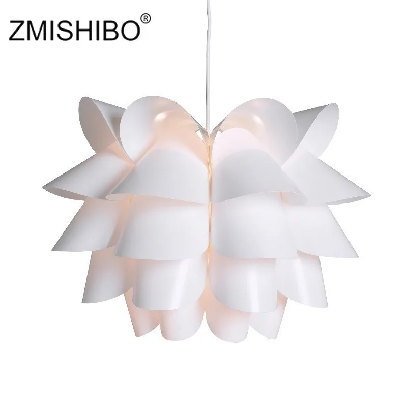 ZMISHIBO DIY Лотос абажур PP потолочный подвесной светильник гостиной кафе ресторана