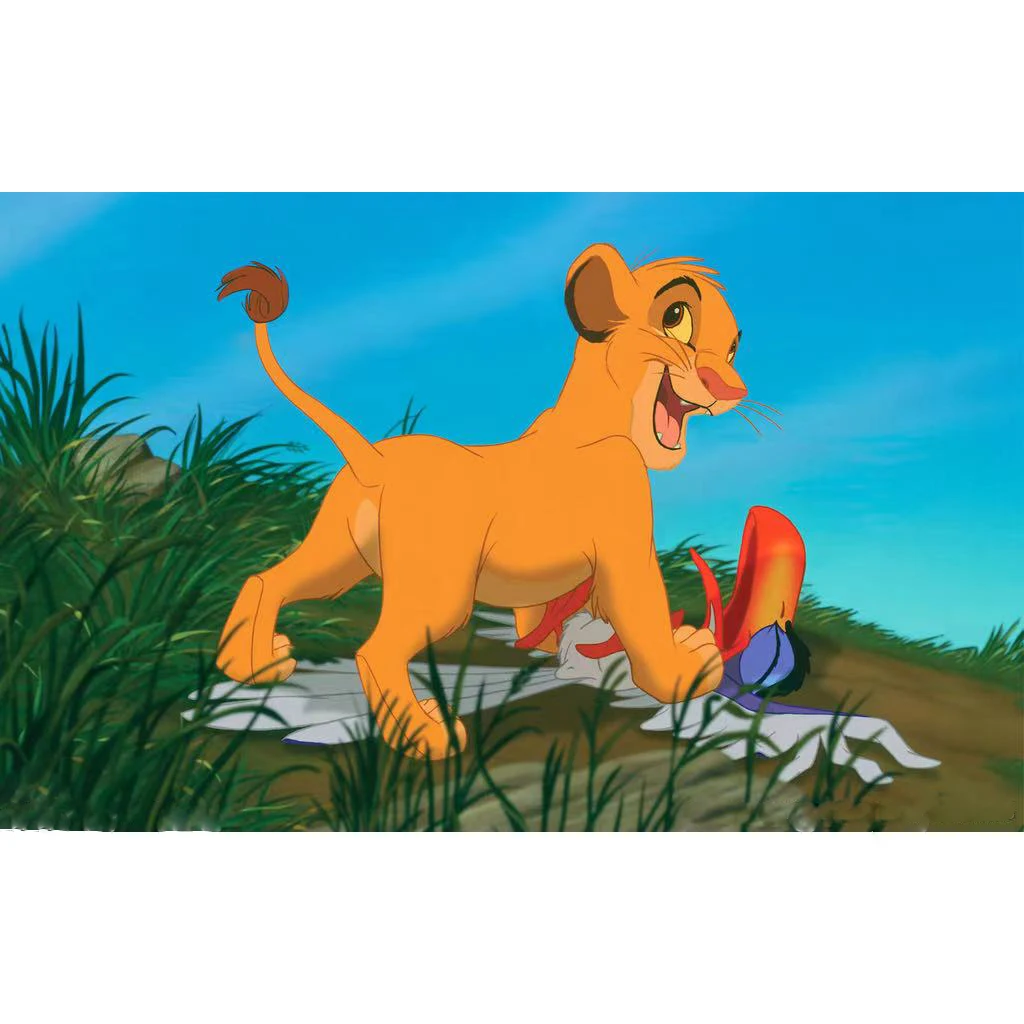 Летнее Детское Спортивное банное полотенце Disney с мультяшным изображением короля