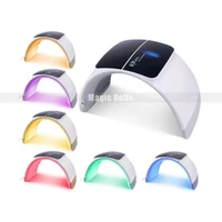 foldable 7 colors pdt led light therapy machine for skin care acne removal anti wrinkle skin rejuvenation