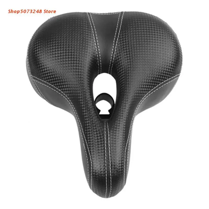 

MTB Road Bike Racing Saddle Mountain Bicycle Wide Soft Seat Cushion Comfort Pad