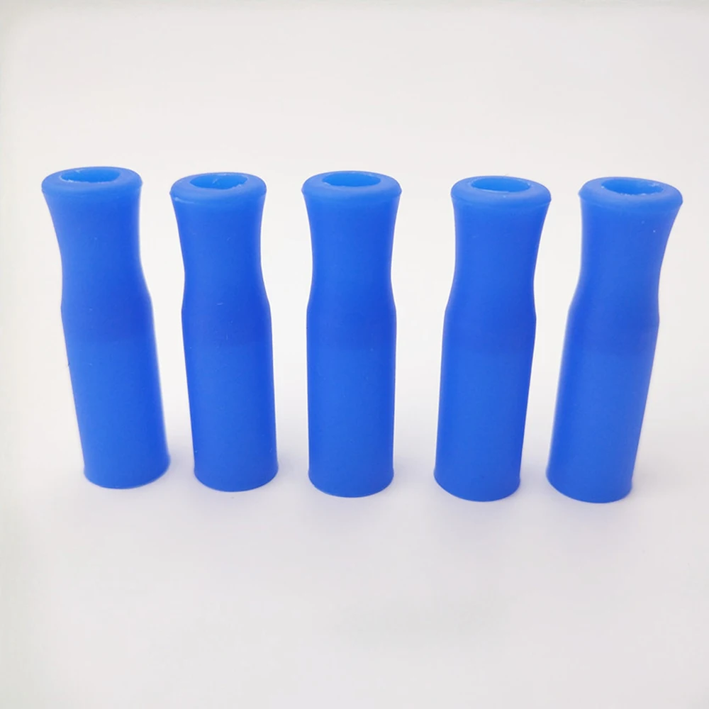 

Straws Tips 20PCS Reusable Straws Cover for 8mm Stainless Steel Straws Silicone Nozzles Silica_gel 2020 New