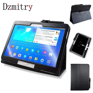 Чехол-подставка для Samsung Galaxy Tab 4 10,1 SM T530 T531 T535, чехол с функцией автоматического пробуждениясна + Защитная пленка + стилус