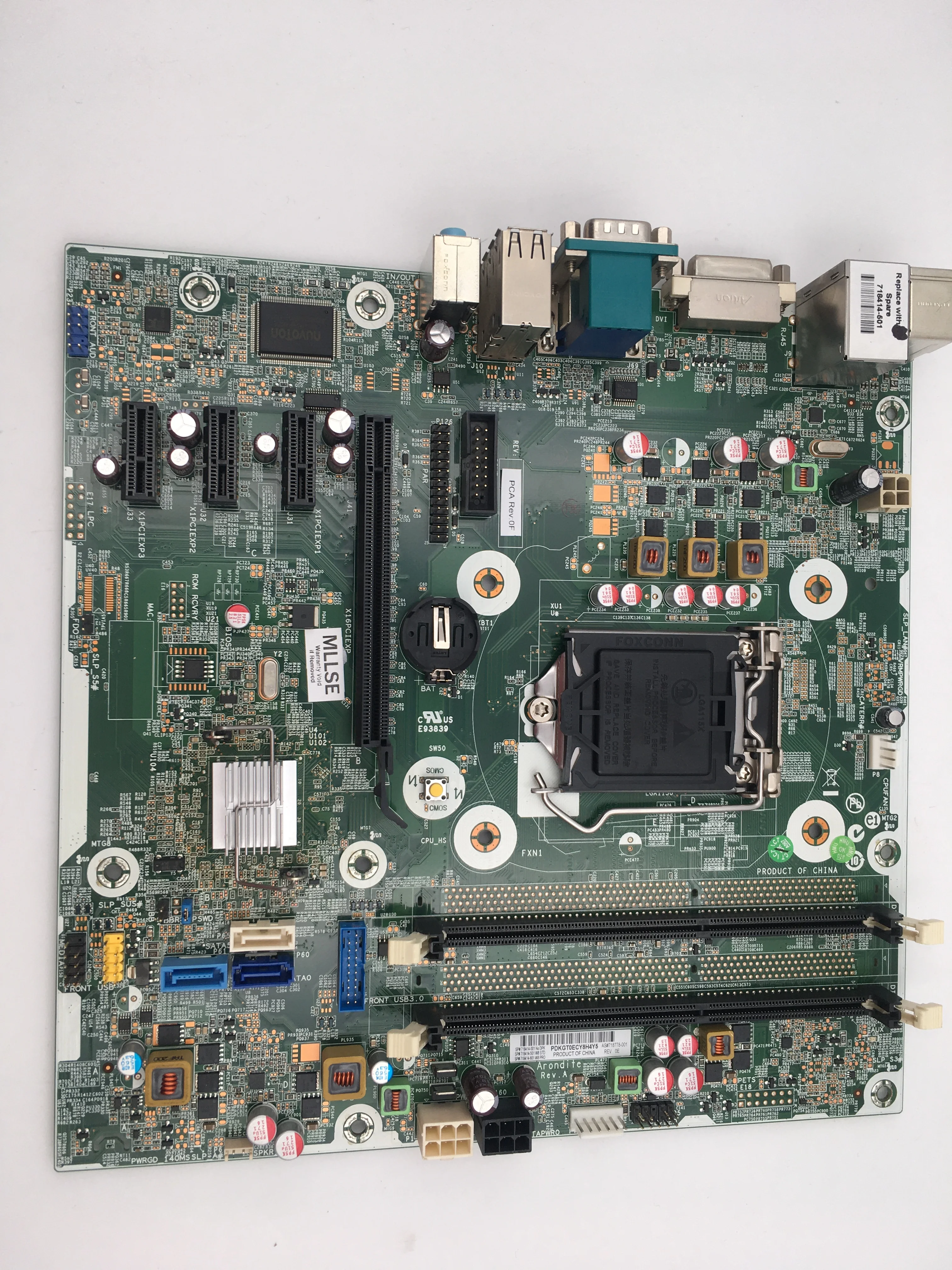 

High Quality Desktop Motherboard For 400 G1 SFF 718414-001 718414-501 718414-601 718778-001 H81 Will Test Before Shipping