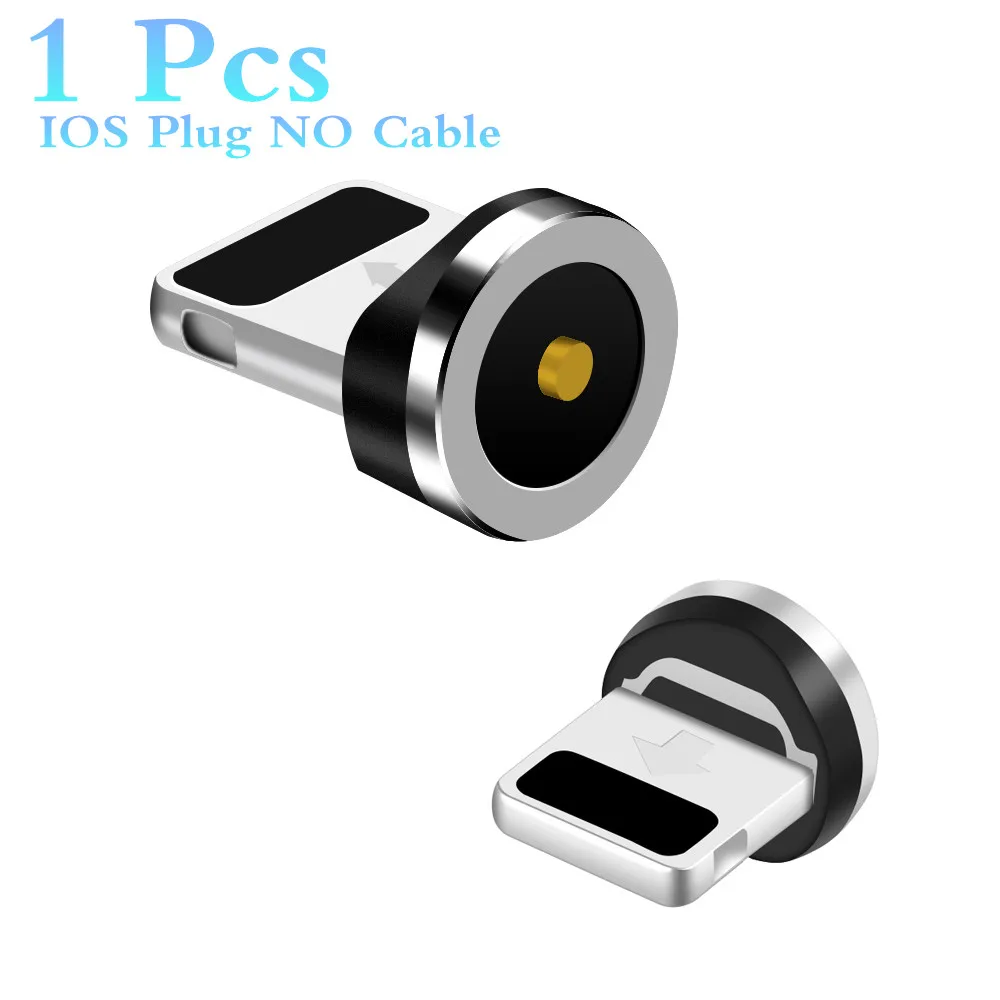 Магнитный кабель с разъемами USB C Micro Type быстрая зарядка для iPhone магнитное