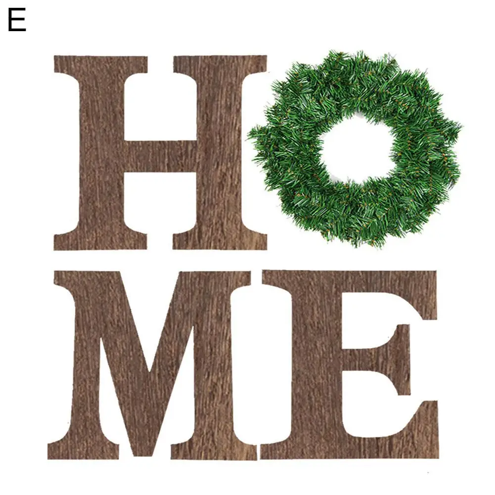 

HOT SALES4Pcs/Set Wooden HOME Letter DIY Handcrafted Pendant Wall Handicraft Ornament