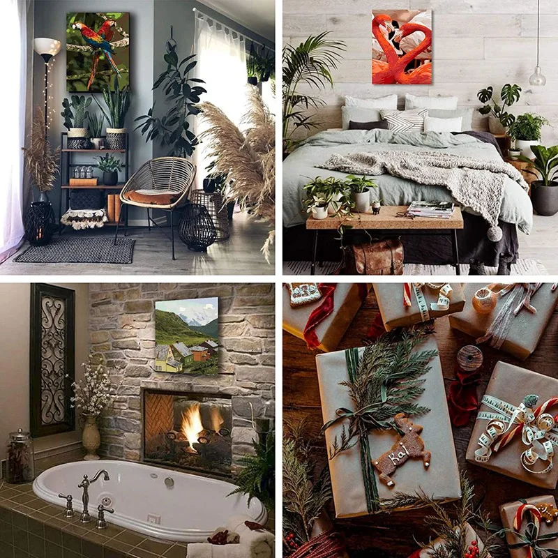 Картина по номерам Художественная масляная краска для дома гостиной спальни