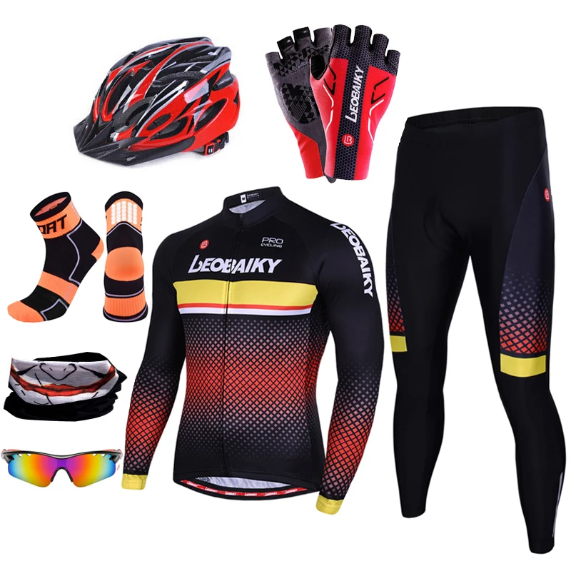 Профессиональные командные мужские велосипедные комплекты летний комплект из