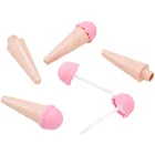 10 мл, оптовая продажа, милый пустой тюбик для блеска для губ, пластиковая бутылка, Прозрачная Круглая фотоемкость, фототюбик для блеска для макияжа