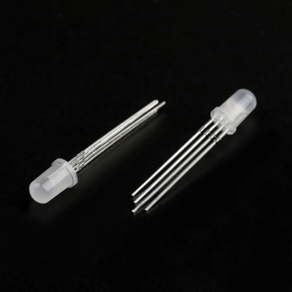 Artudatech 1000 шт. светодисветодиодный 5 мм RGB диффузионный супер яркий общий катодный