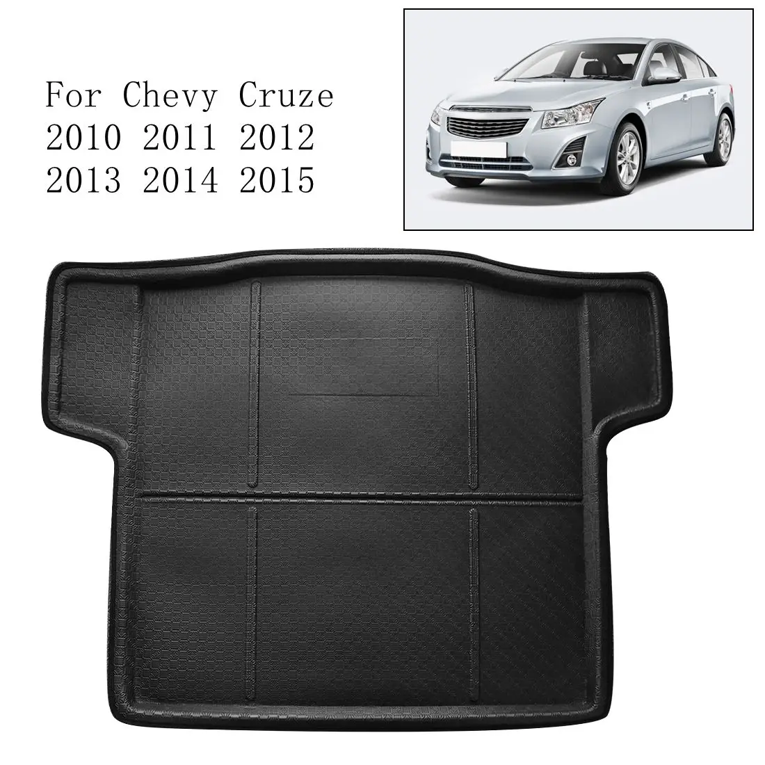 X Autohaux всепогодный чехол для заднего багажника напольный коврик Chevrolet Cruze 2010-2015