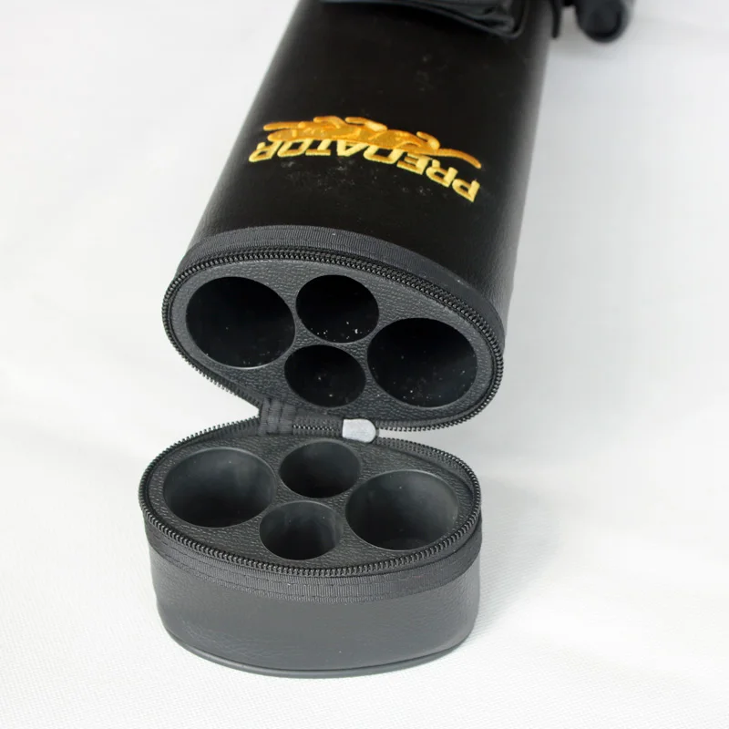 Кожаный чехол для кия бассейна 2B2S черный|pool cue case|cue casebilliard pool case |