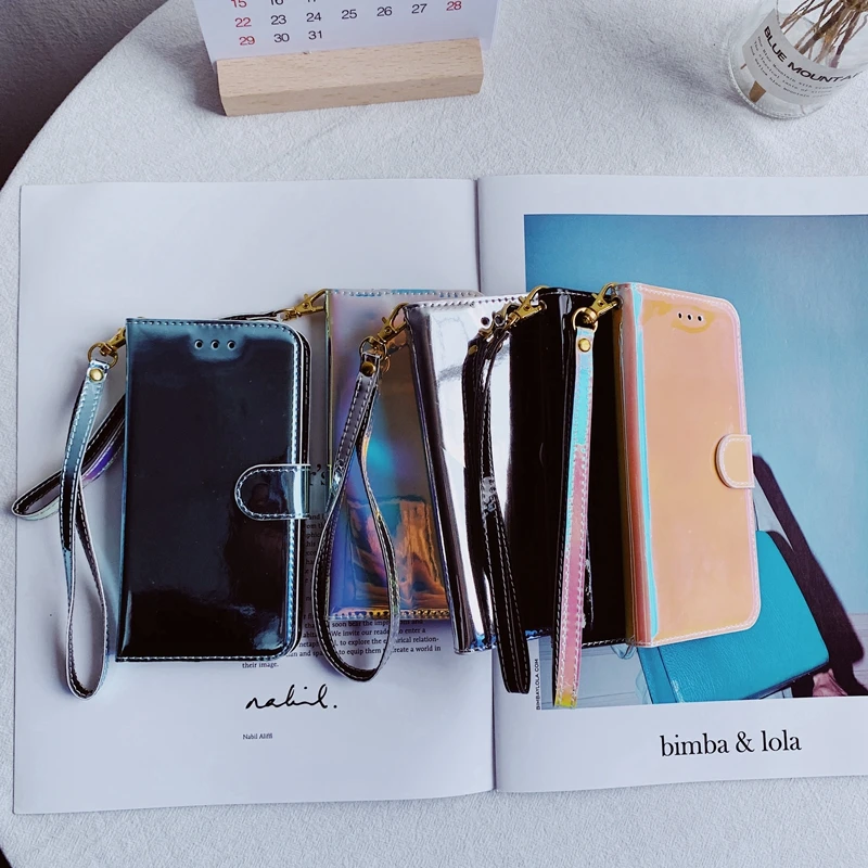 Чехол-книжка для Samsung Galaxy S8 S9 S10 S10e S20 Ultra Plus A10 A20 A30 A50 A51 A71 A50s A30s цветной