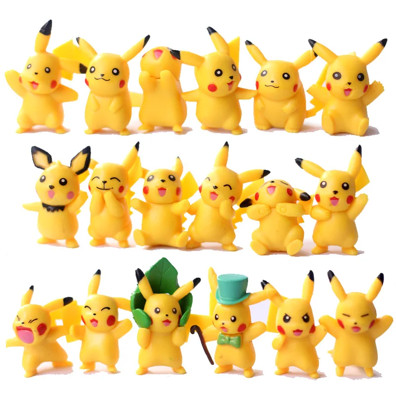 

Takara Tomy Detective Wild Pikachu Hand-Made Set Magic Baby Doll Little Doll Blind Box Home office decor gifts