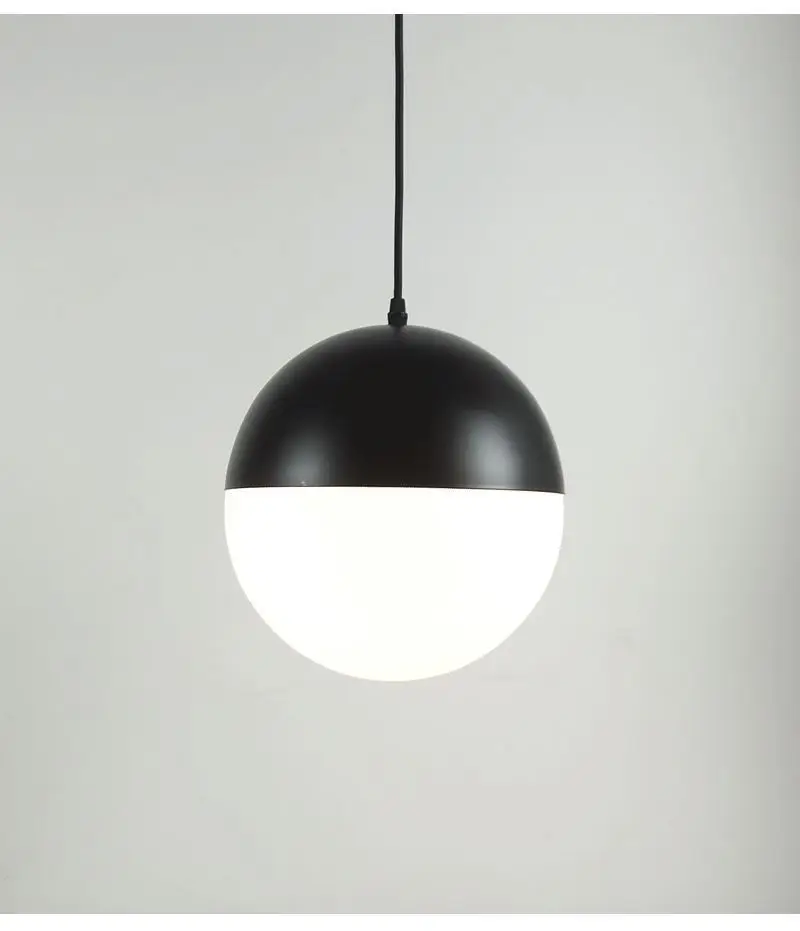 

modern deco chambre glass ball Home Decoration E27 Light Fixture bedroom restaurant lustre pendente deco maison