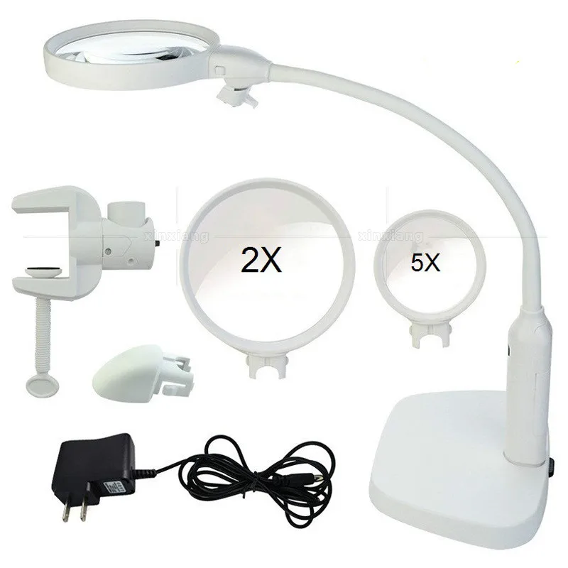 Настольный зажим со сменным настольным зажимом фиксированный объектив 120 мм 6