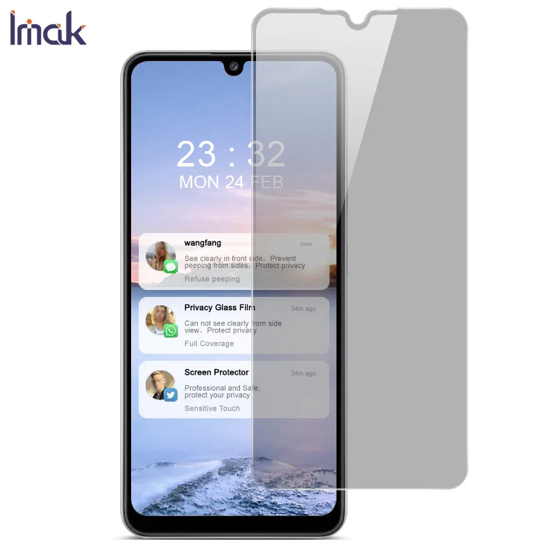 

Tempered Glass for Samsung Galaxy A32 4G 2021 Screen Protector IMAK Privacy Front Film Samsung A32 5G Glass A 32 SM-A326 SM-A325