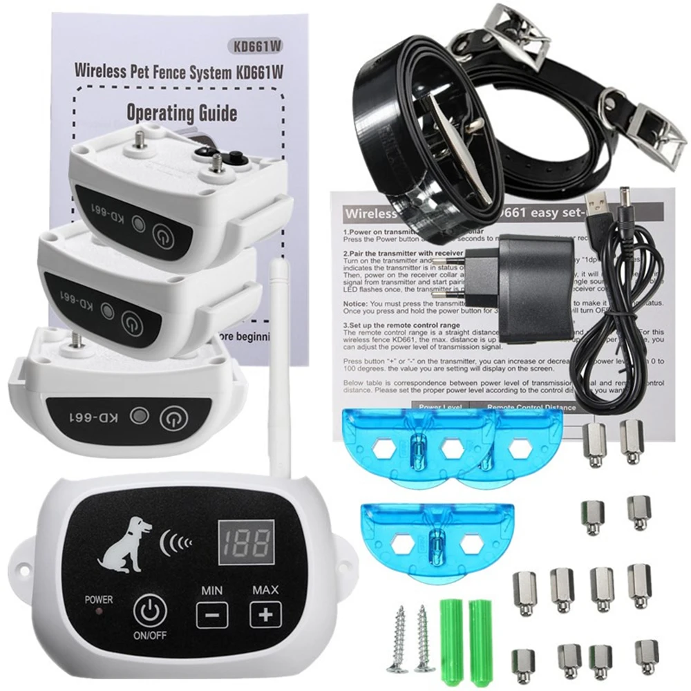 Новый беспроводной электрический ошейник для собак система сдерживания