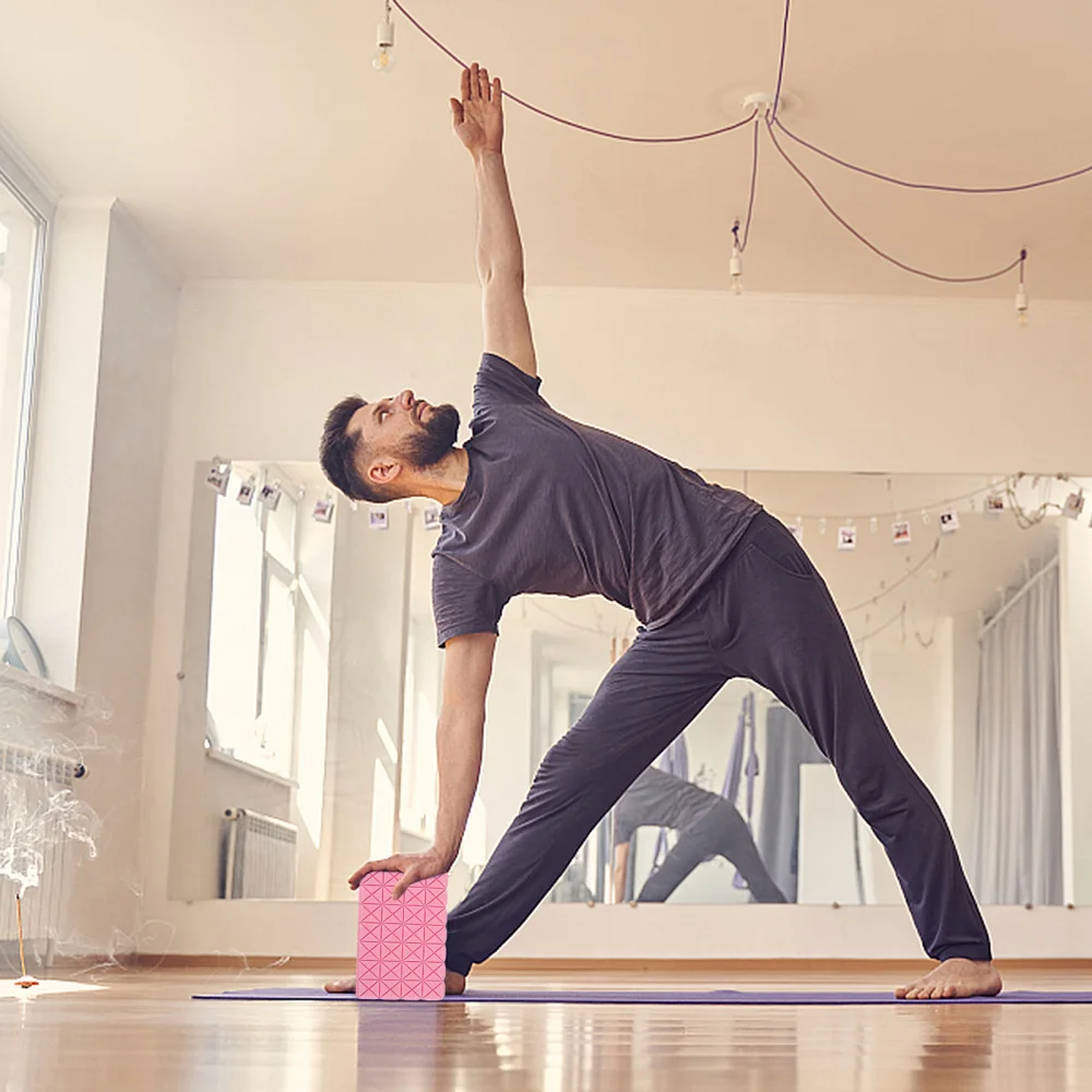 

1pc High-density Yoga Block Brick Versatile EVA Yoga Block Yoga Practice Block