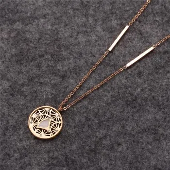 

Selling Ornaments Fashion Creative Chinese Style Joker Temperament Titanium Steel Necklace N479