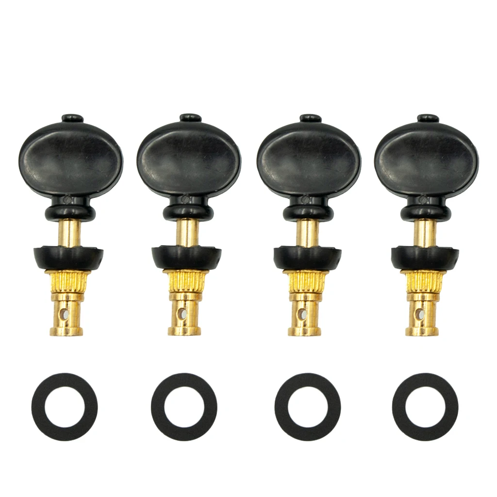 4 шт. ПВХ Гавайские гитары укулеле Гавайи колышки Кнопки булавки прямой стиль