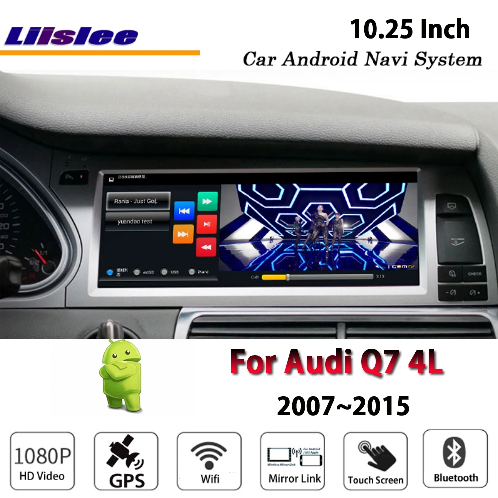Автомобильный Android DVD мультимедийный плеер для Audi Q7 4L 2005 ~ 2015 Радио Навигация
