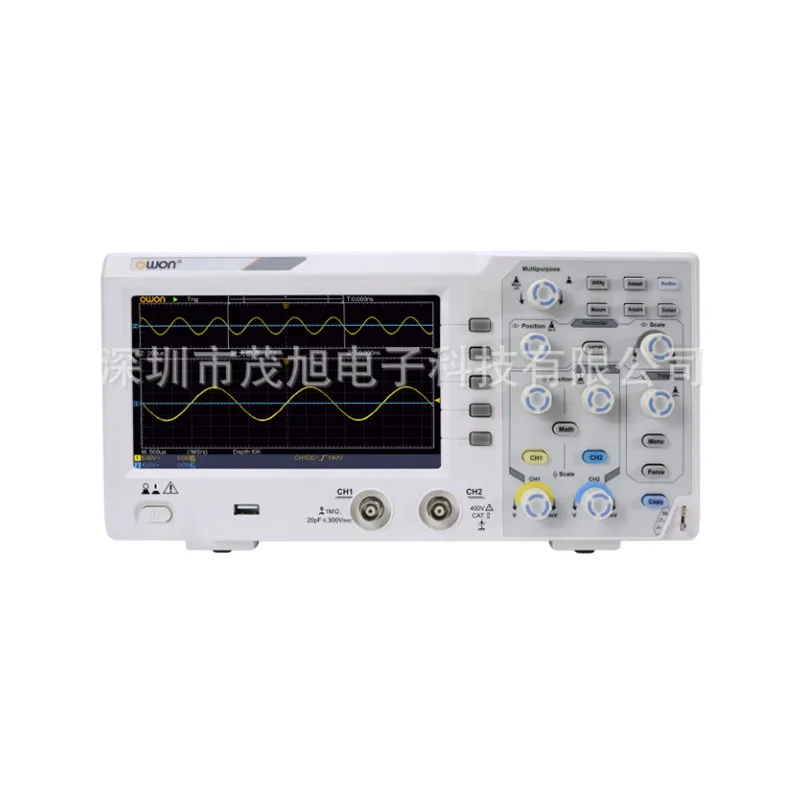 

Lilliput NDS1022S (dual channel +20MHz+100MS/s) best digital oscilloscope 1GS/s sampling storage depth 10K
