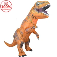 inflatable adult t rex costume dinosaur costumes blow up fancy dress mascot party cosplay costume for men women dino cartoon