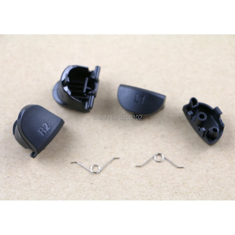 100 комплекты для Playstation 4 кнопки контроллера L1 R1 L2 R2 с Замена пружин PS4 комплект JDS-001