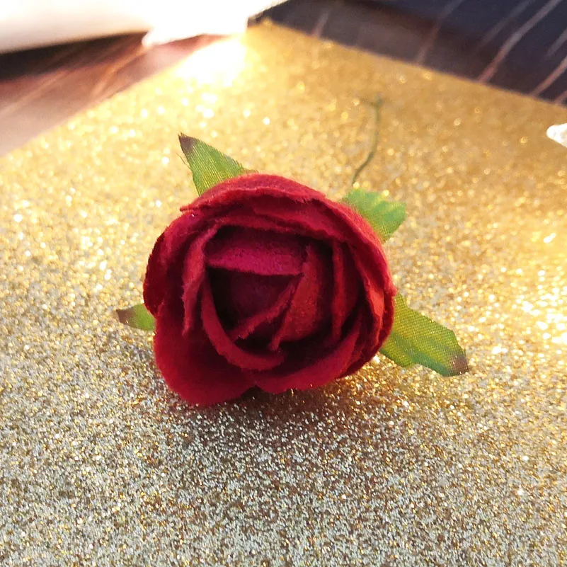 100 шт./лот Искусственные цветы украшение Свадебное приглашение открытка