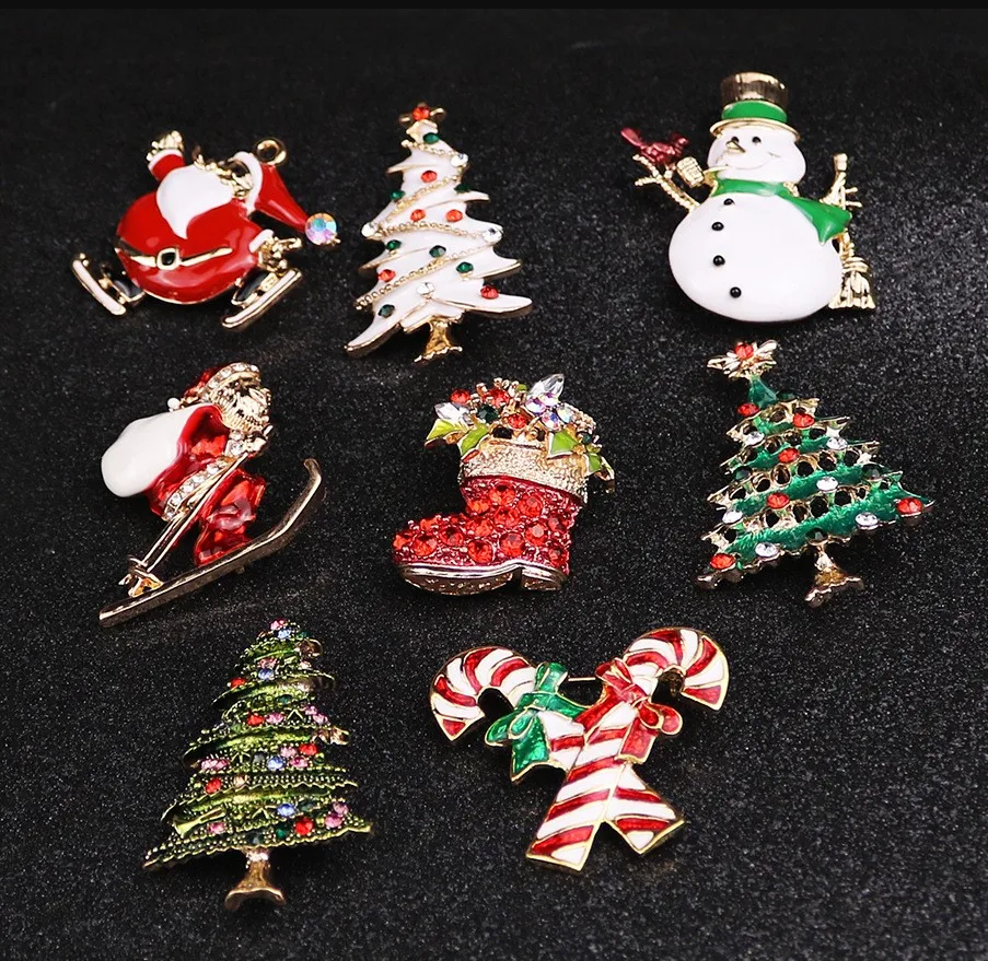 Новый стиль эмалевый Снеговик фотоэлемент Рождественский подарок s Jingle Bell сапоги