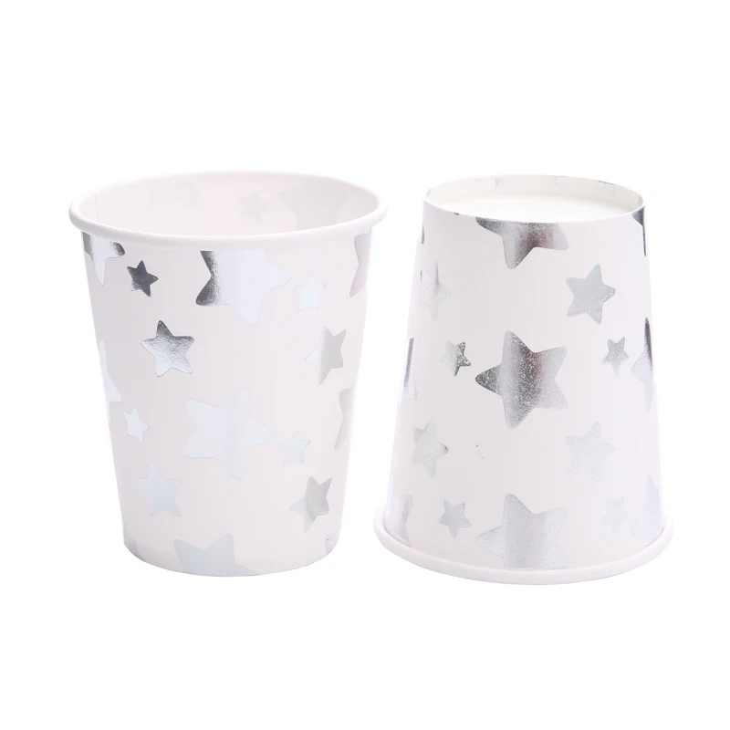 G cup 10pcs 1 упаковка/набор золотой серебряный горошек бумажная салфетка вечерние девственная древесина бумажная салфетка для свадьбы ребенка день рождения предметы домашнего обихода - Цвет: G cup 10pcs