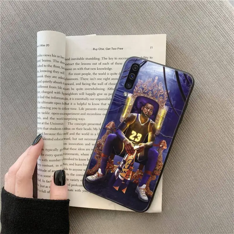 

James basketball USA superstar Phone Case For Samsung galaxy S 9 10 20 A 10 21 30 31 40 50 51 71 s note 20 j 4 2018 plus
