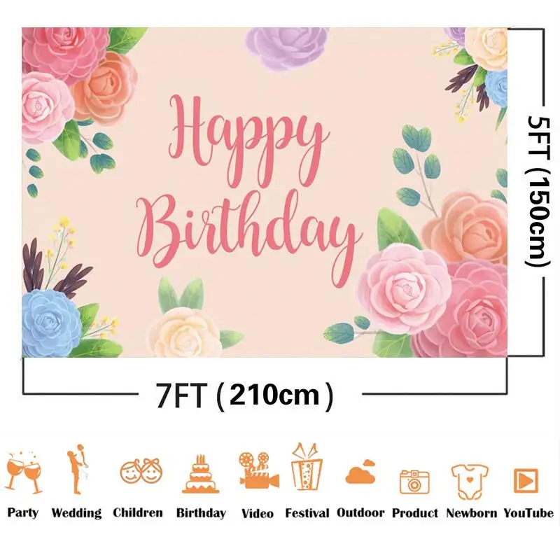 

Beautiful Butterfly Flowers Background Girl Birthday Party Pink Backdrop Photography Studio Photo Kids Room Window Decoration