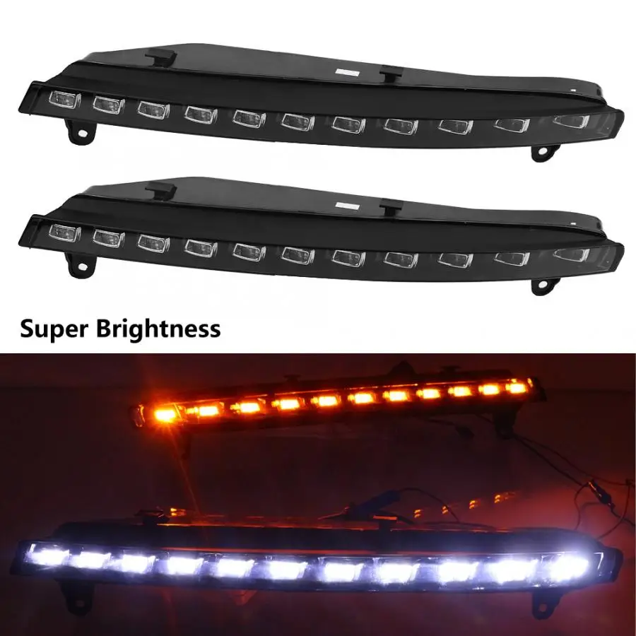 Дневные ходовые светильник ни указатели поворота 2 цвета светодиодсветодиодный