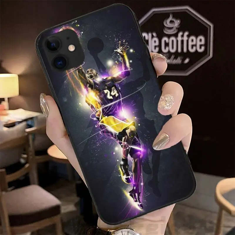 Коби Брайант пользовательские фото мягкий чехол для телефона с изображением