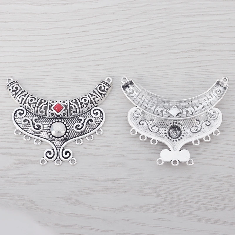 Большой соединитель люстры в стиле бохо 3 шт. подвески для ожерелья фурнитура