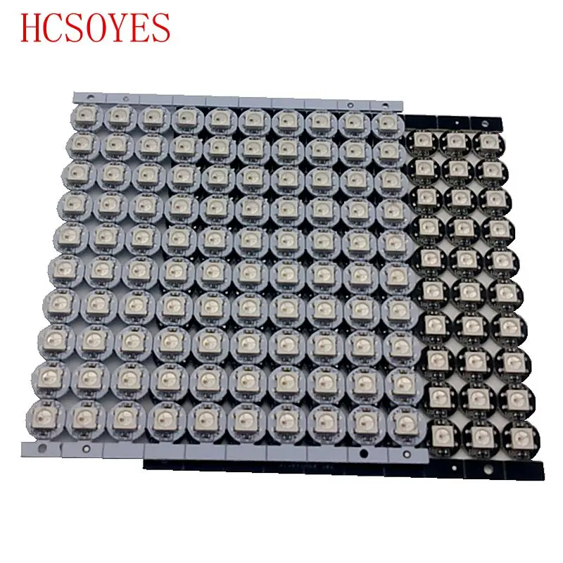 10/20/30/50 PCS WS2812B WS2811 IC RGB led Heatsink chip Individually addressable 5050 SMD LED beads &amp board DC 5V | Лампы и