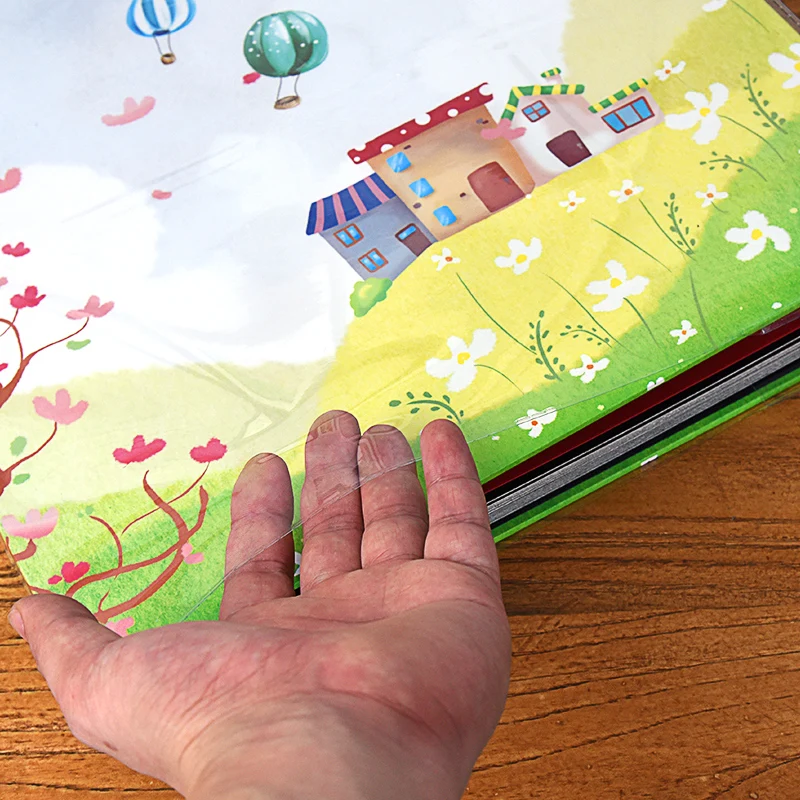 買取 自己粘着フォトアルバムdiyの漫画カバーメモリーブックフォトアルバムkpopゲストブックesquinerosパラスクラップブック家の装飾DK50PA