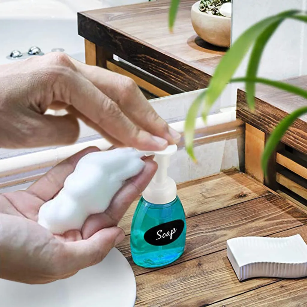 

3pcs 300ml Foam Press Bottle Foaming Soap Dispensers Pump-Bottles Liquid Soap Dispenser Hand Sanitizer Gel Detergent Bottles80