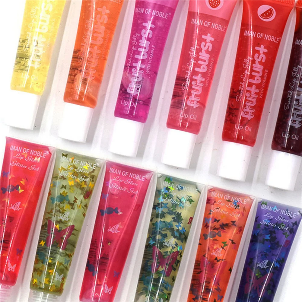 

Petal Lip Oil Cute Crystal Lip Gloss Clear Sexy Balm Liquid Lipstick Moisturizing Plumper Women Transparent Lip Gel Lip Care