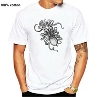 kraken spiced rum octopus white t shirt ships fast high quality